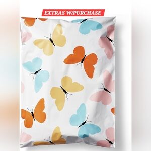 NWT - 20ct. 10x13 Polymailers Random Thank You Cards/Stickers